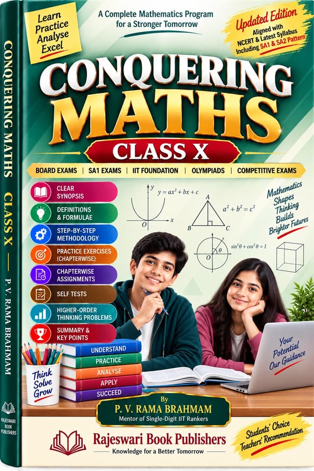 Class X IIT FOUNDATION MATHEMATICS